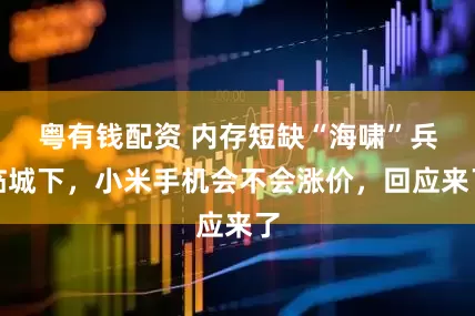 粤有钱配资 内存短缺“海啸”兵临城下,小米手机会不会涨价,回应来了